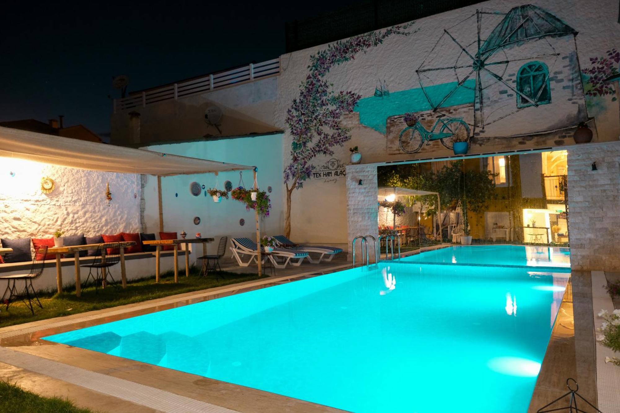 Tekhan Alacati Hotel Çeşme Eksteriør bilde